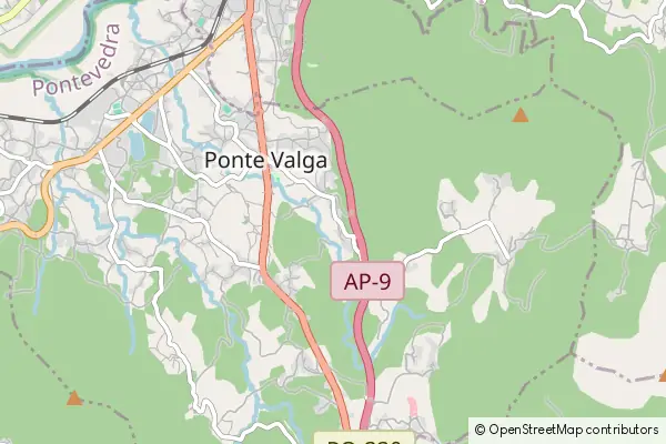 Mapa Valga