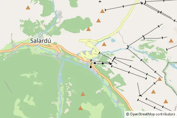 Mapa Baqueira