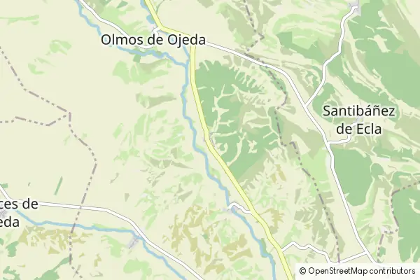 Mapa Moarves de Ojeda