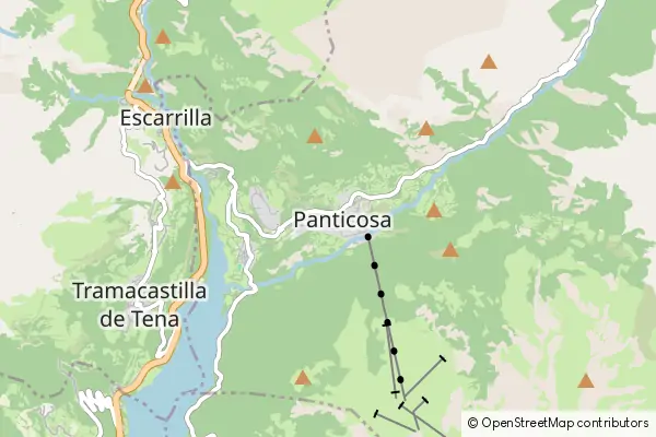 Mapa Panticosa