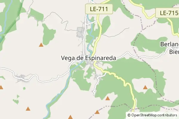 Mapa Vega de Espinareda