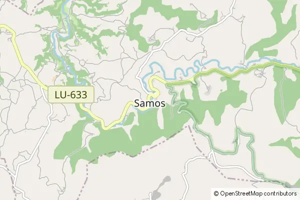 Mapa Samos