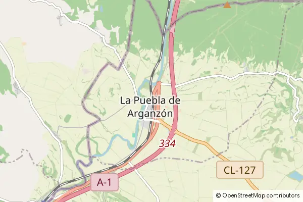 Mapa La Puebla de Arganzón