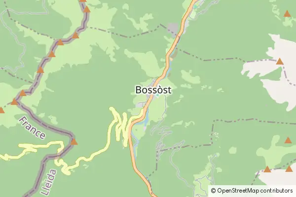 Mapa Bossòst