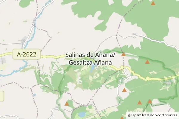 Mapa Salinas de Anana