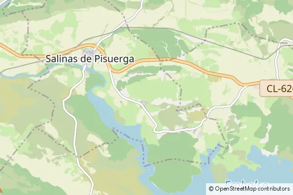 Mapa San Mamés de Zalima