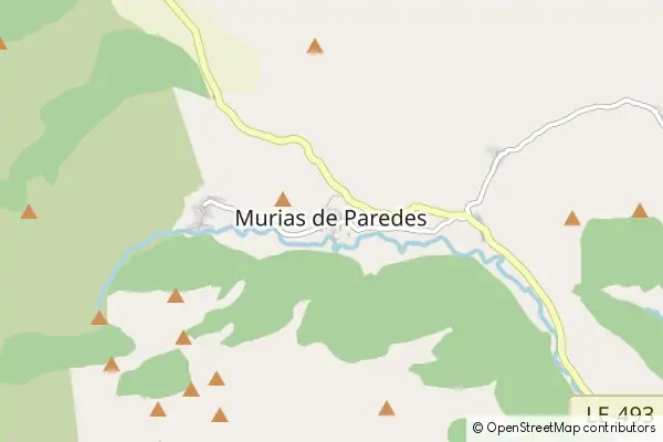 Mapa Murias de Paredes