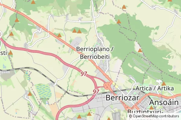 Mapa Berrioplano