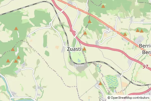 Mapa Zuasti