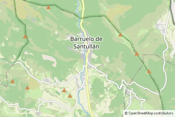 Mapa Barruelo de Santullán