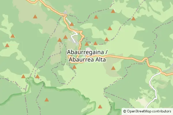 Mapa Abaurregaina