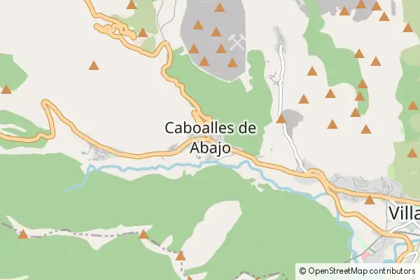 Mapa Caboalles de Abajo