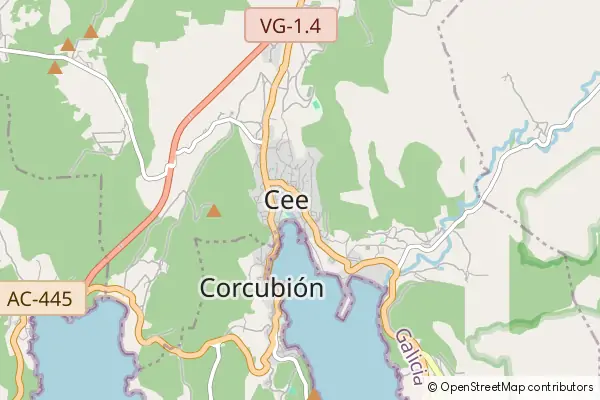 Mapa Cee