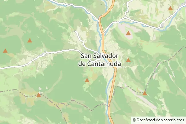 Mapa San Salvador de Cantamuda