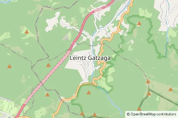 Mapa Leintz-Gatzaga