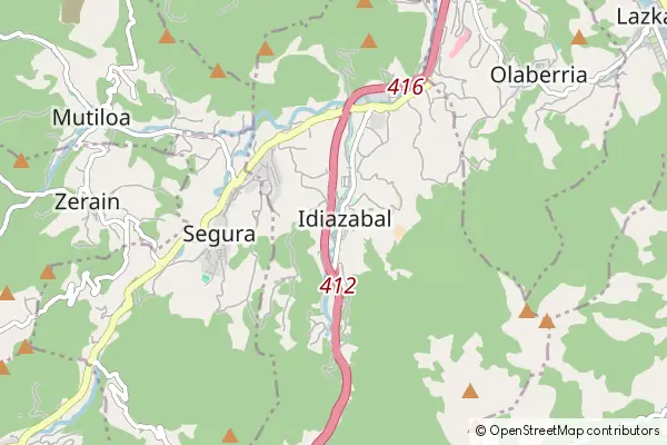 Mapa Idiazabal