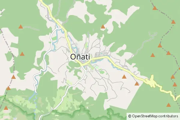 Mapa Onati