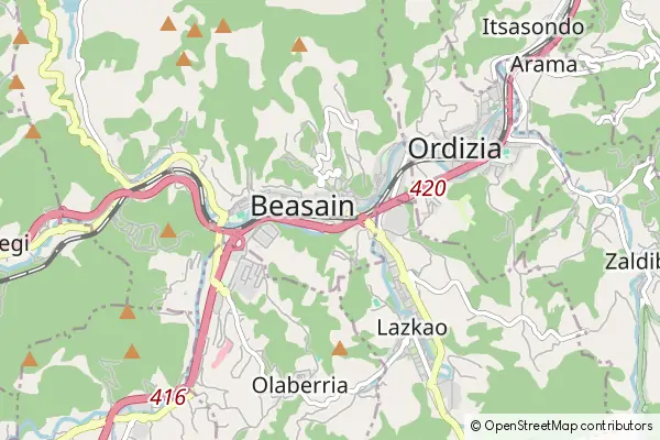 Mapa Beasain