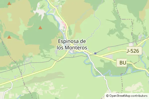 Mapa Espinosa de los Monteros