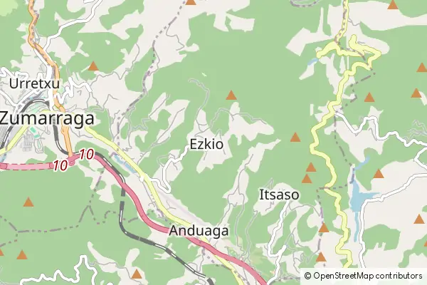 Mapa Ezkio