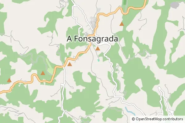 Mapa Fonsagrada