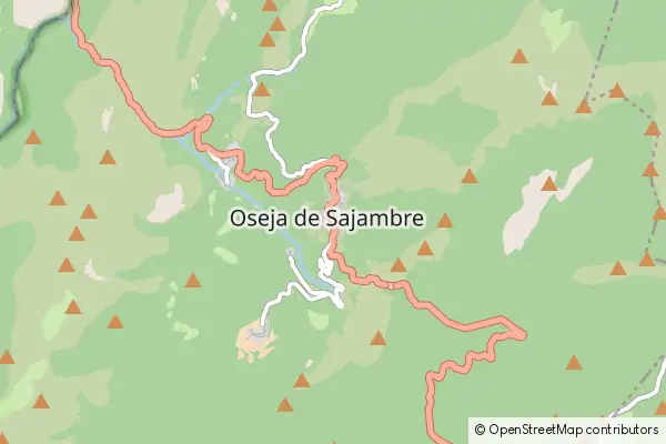 Mapa Oseja de Sajambre