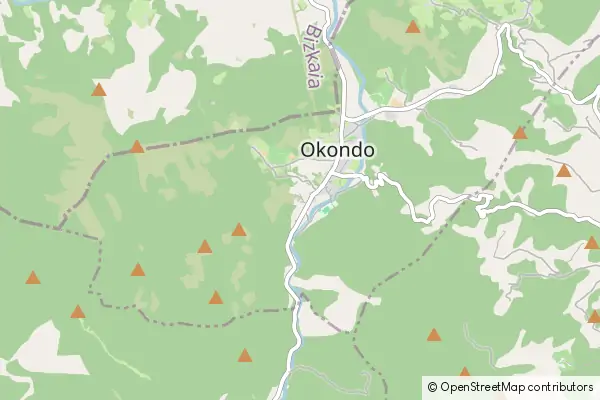 Mapa Okondo