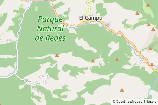 Mapa Redes Natural Park