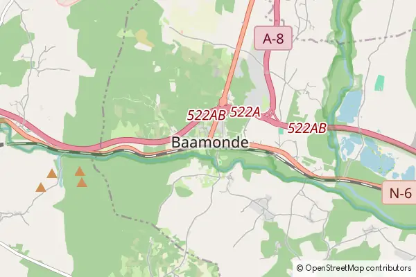 Mapa Baamonde