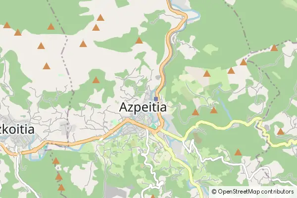 Mapa Azpeitia