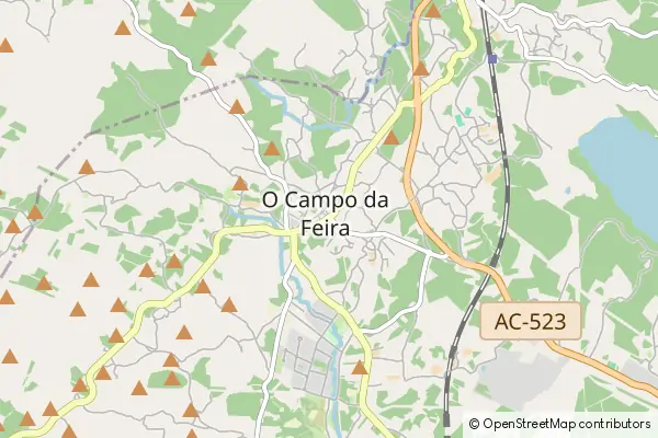 Mapa Cerceda