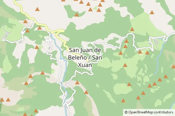 Mapa Beleño