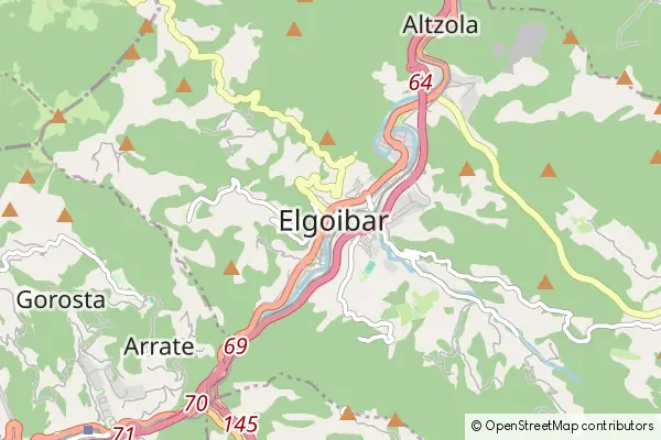 Mapa Elgoibar