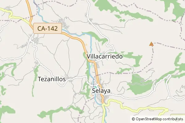 Mapa Villacarriedo