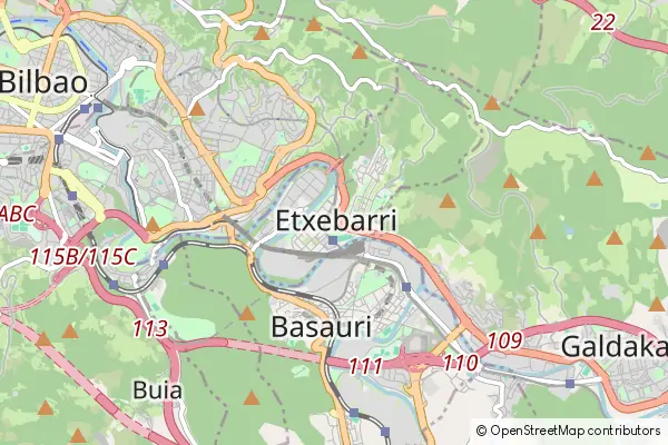 Mapa Etxebarri