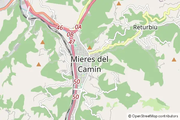 Mapa Mieres