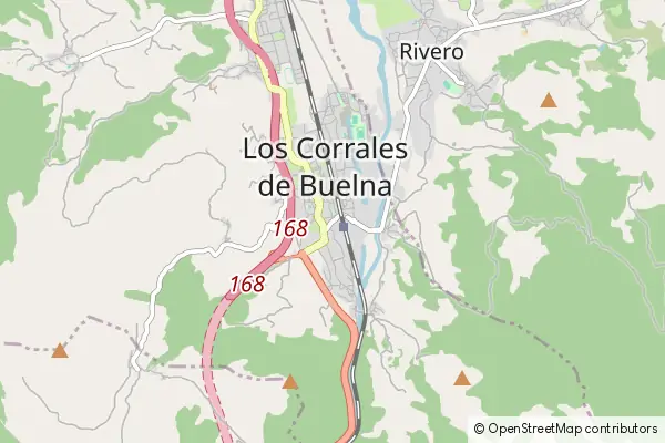 Mapa Los Corrales de Buelna