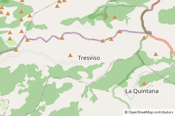 Mapa Tresviso