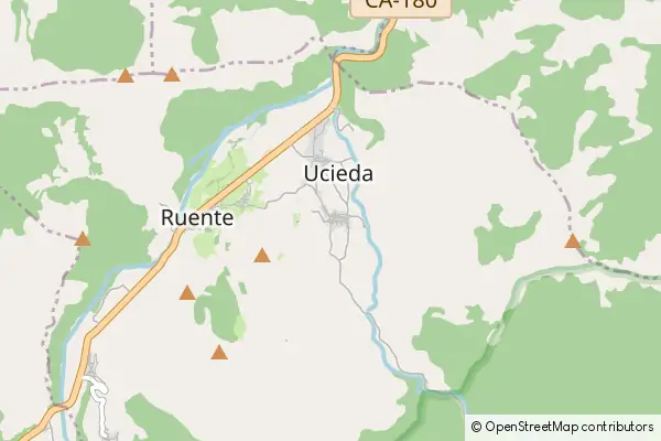 Mapa Ucieda