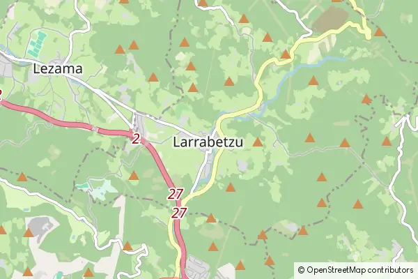 Mapa Larrabetzu