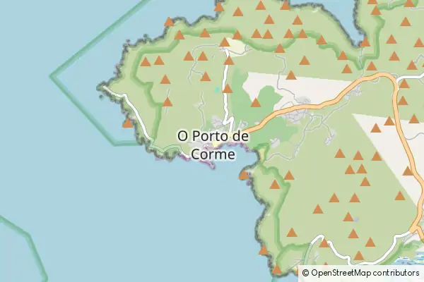 Mapa Corme-Puerto