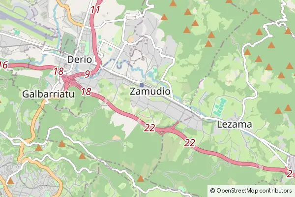 Mapa Zamudio