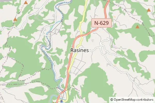 Mapa Rasines