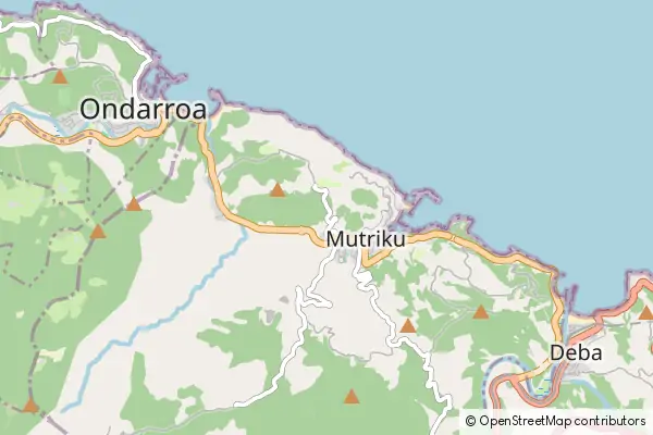 Mapa Mutriku