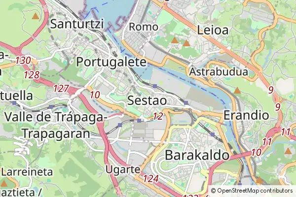 Mapa Sestao