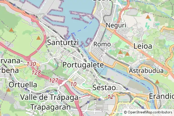 Mapa Portugalete