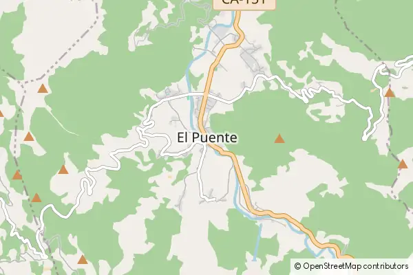 Mapa El Puente