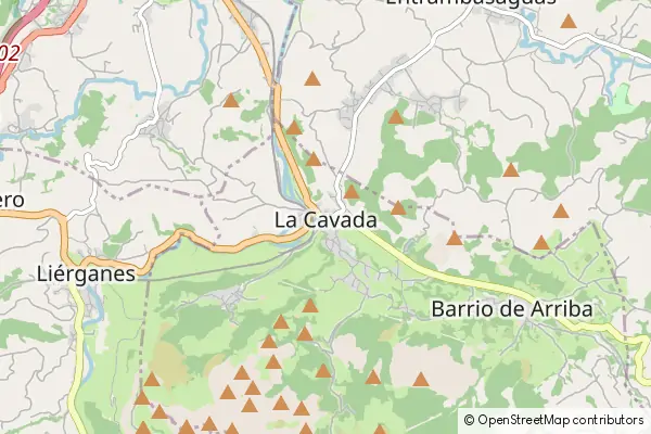 Mapa La Cavada