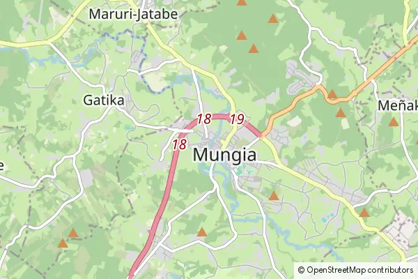 Mapa Mungia