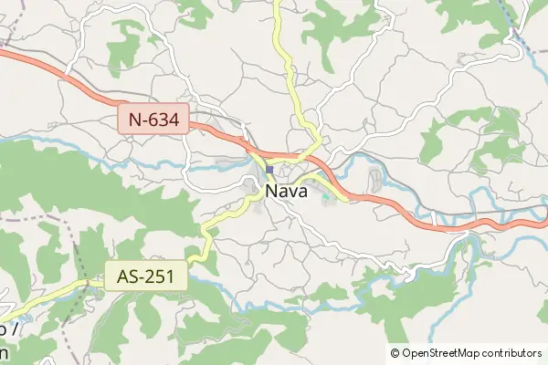 Mapa Nava